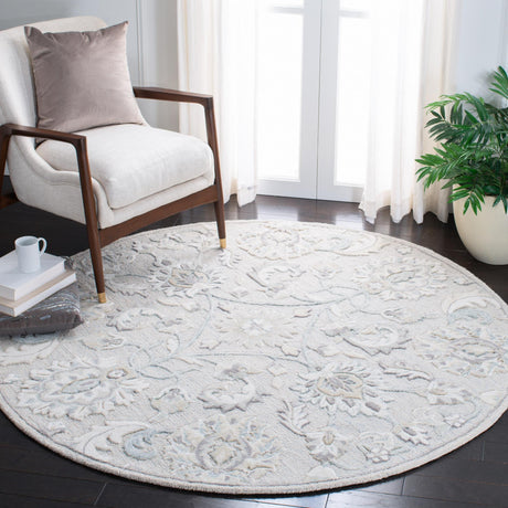 Safavieh Glamour Glm624L Light Blue/Ivory Rugs - Safavieh - glm624l - 6r