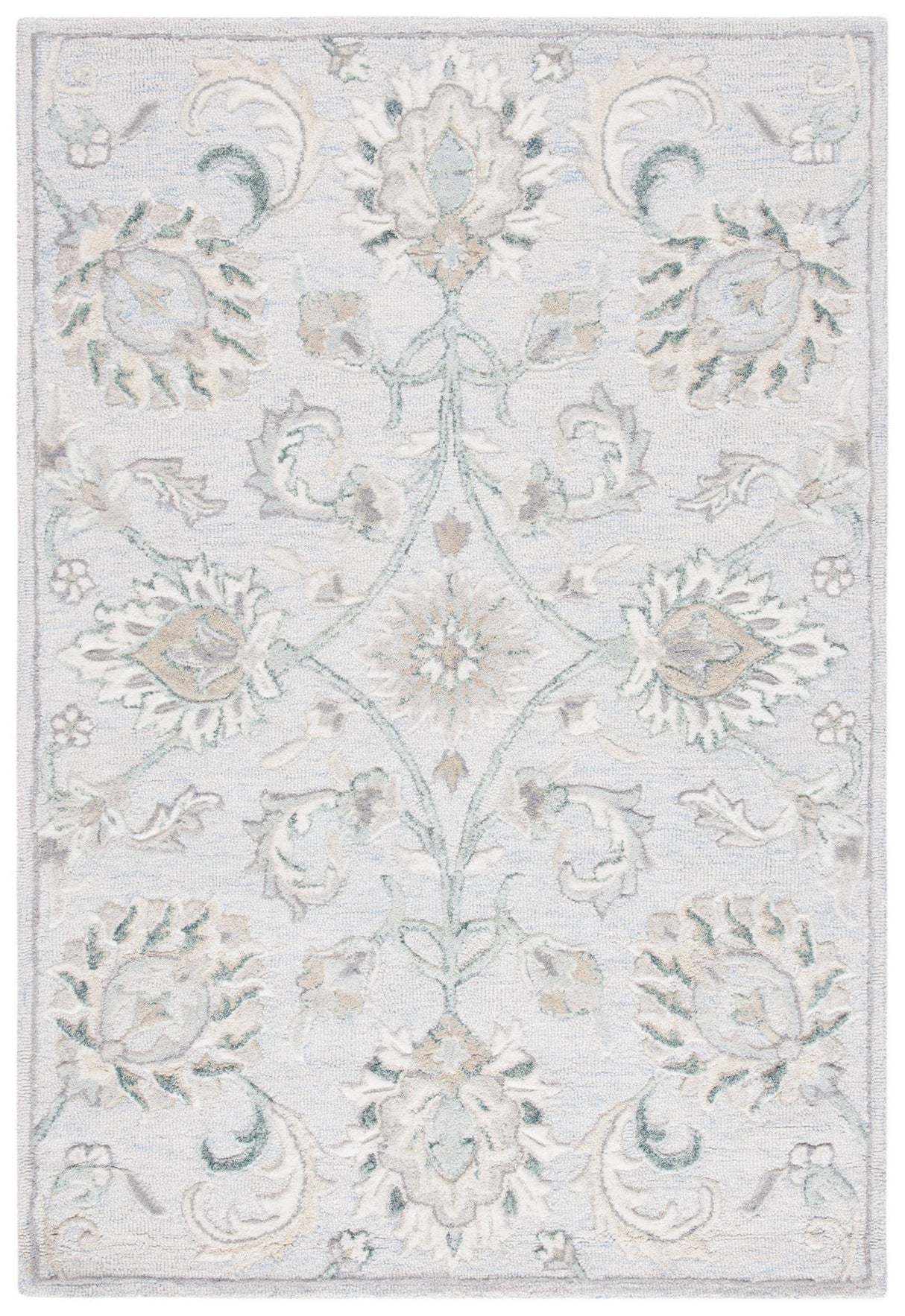 Safavieh Glamour Glm624L Light Blue/Ivory Rugs - Safavieh - glm624l - 6r