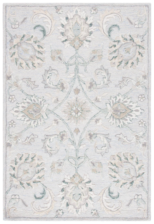 Safavieh Glamour Glm624L Light Blue/Ivory Rugs - Safavieh - glm624l - 6r