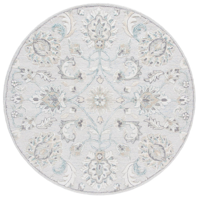 Safavieh Glamour Glm624L Light Blue/Ivory Rugs - Safavieh - glm624l - 6r