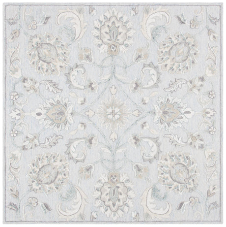 Safavieh Glamour Glm624L Light Blue/Ivory Rugs - Safavieh - glm624l - 6sq