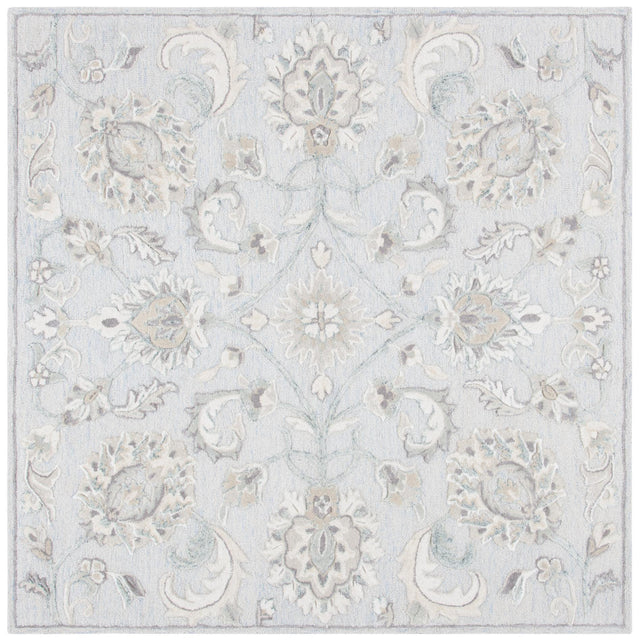 Safavieh Glamour Glm624L Light Blue/Ivory Rugs - Safavieh - glm624l - 6sq