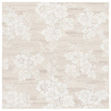 Safavieh Glamour 6'-0" x 6'-0" Rug in Beige / Ivory