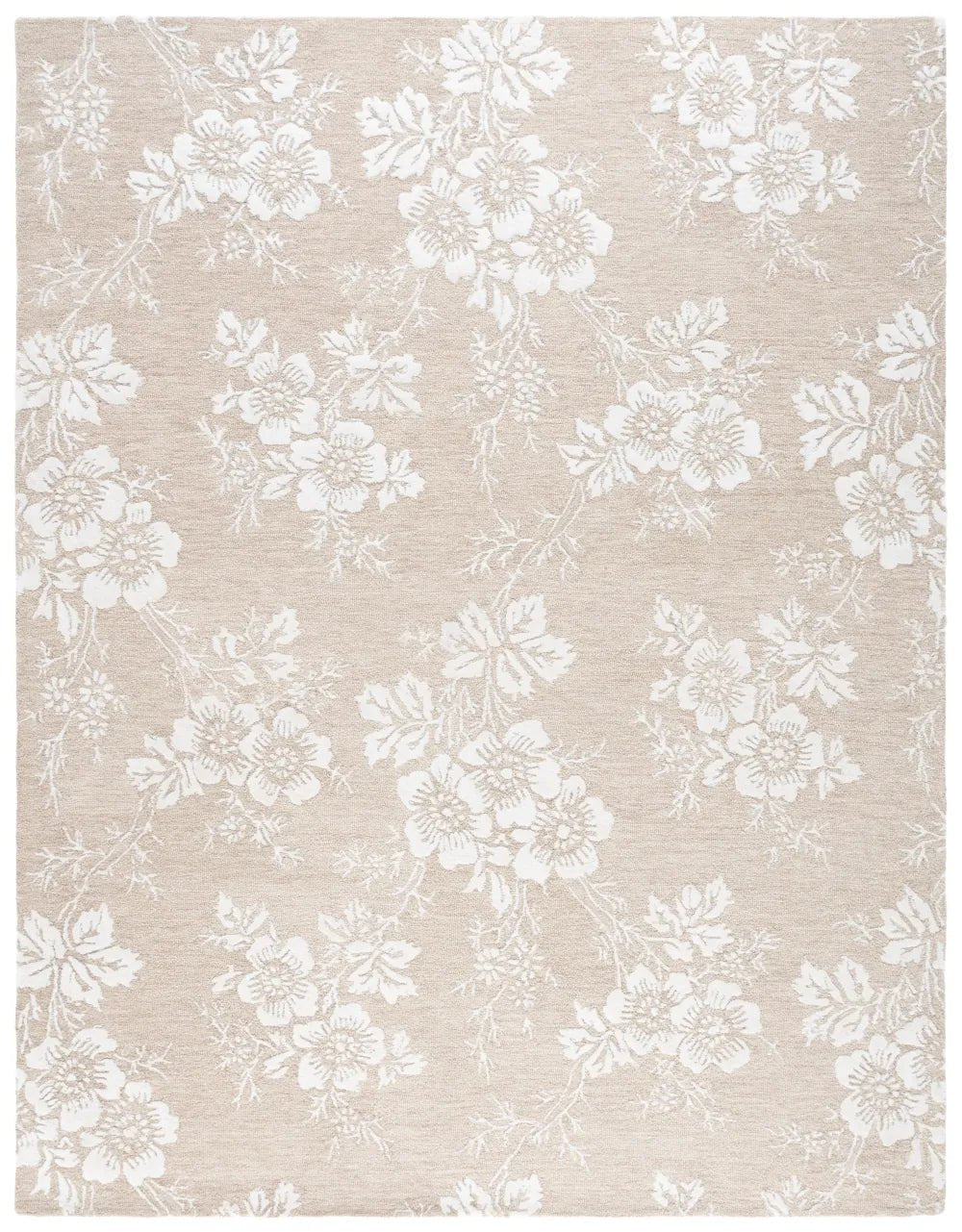Safavieh Glamour 8'-0" x 10'-0" Rug in Sand / Ivory