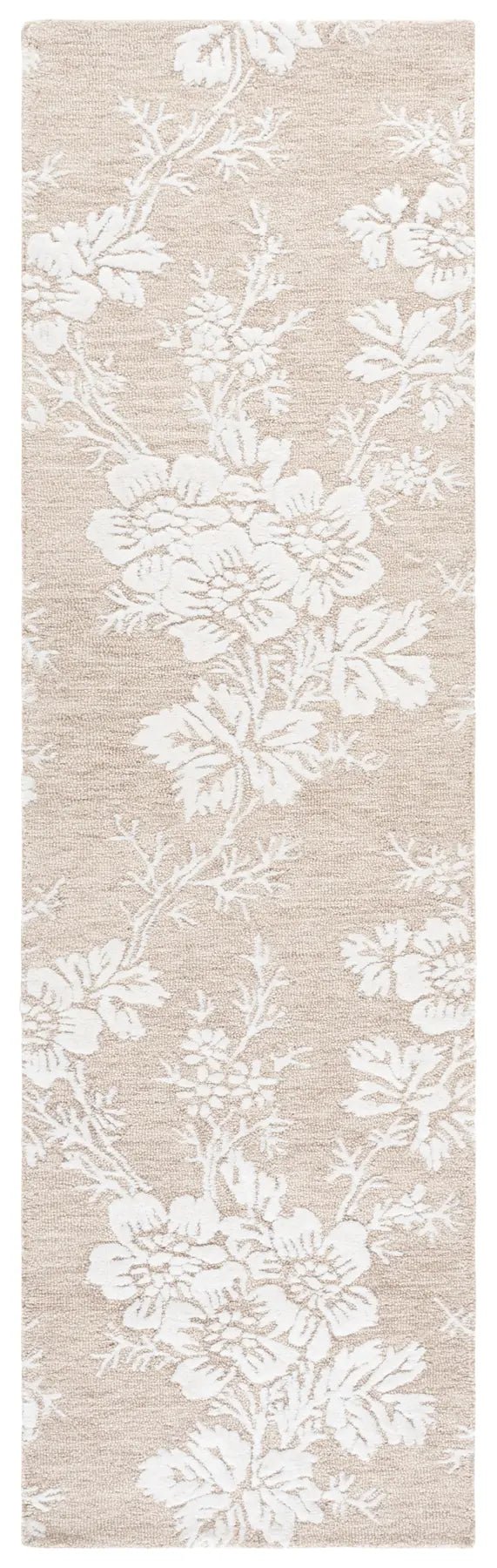 Safavieh Glamour 2'-3" x 8'-0" Rug in Sand / Ivory
