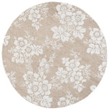 Safavieh Glamour 6'-0" x 6'-0" Rug in Sand / Ivory