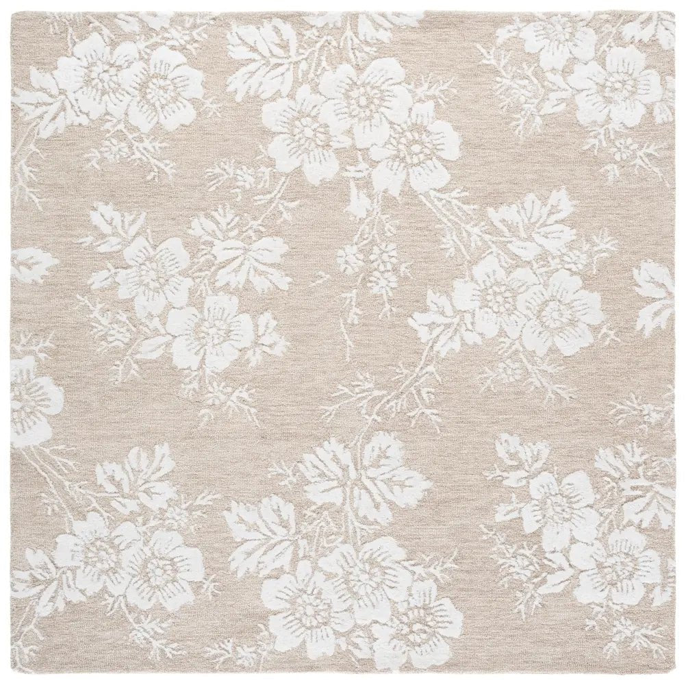 Safavieh Glamour 6'-0" x 6'-0" Rug in Sand / Ivory