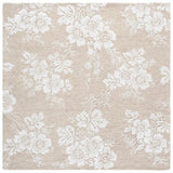 Safavieh Glamour 6'-0" x 6'-0" Rug in Sand / Ivory
