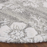 Safavieh Glamour 6'-0" x 6'-0" Rug in Grey / Ivory