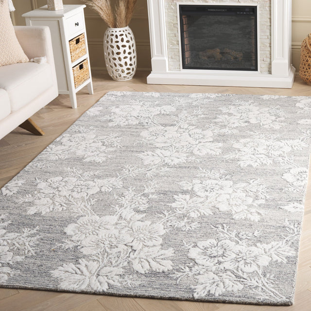 Safavieh Glamour Glm625F Grey/Ivory Rug - Safavieh - glm625f - 3