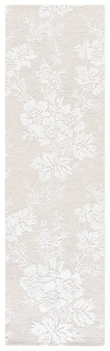 Safavieh Glamour 2'-3" x 8'-0" Rug in Silver / Ivory