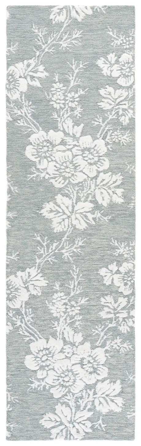 Safavieh Glamour 2'-3" x 8'-0" Rug in Blue / Ivory