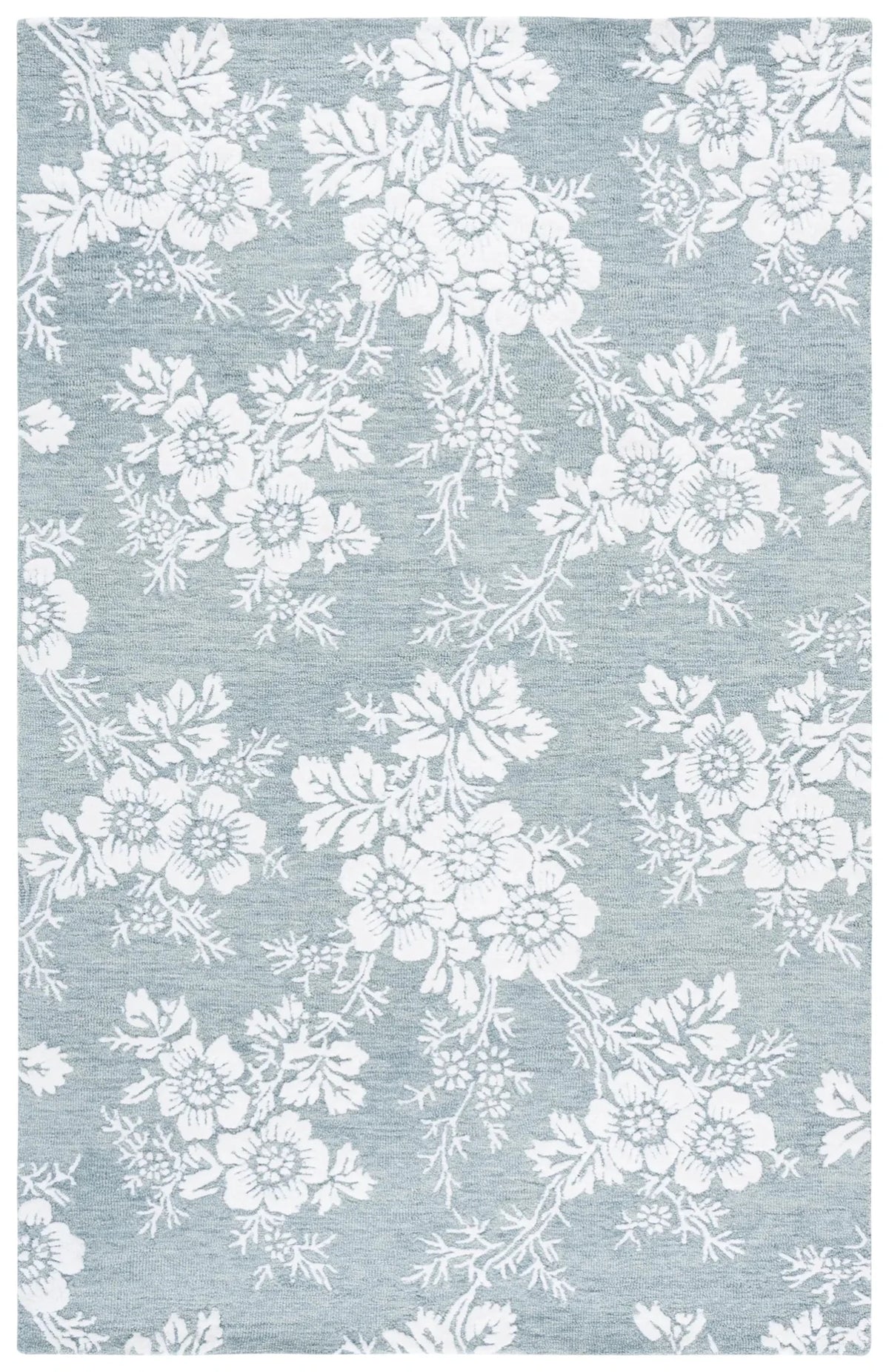Safavieh Glamour 4'-0" x 6'-0" Rug in Blue / Ivory