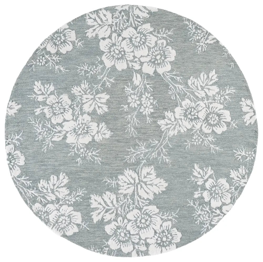 Safavieh Glamour 6'-0" x 6'-0" Rug in Blue / Ivory