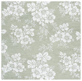 Safavieh Glamour 6'-0" x 6'-0" Rug in Sage / Ivory