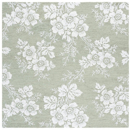 Safavieh Glamour 6'-0" x 6'-0" Rug in Sage / Ivory