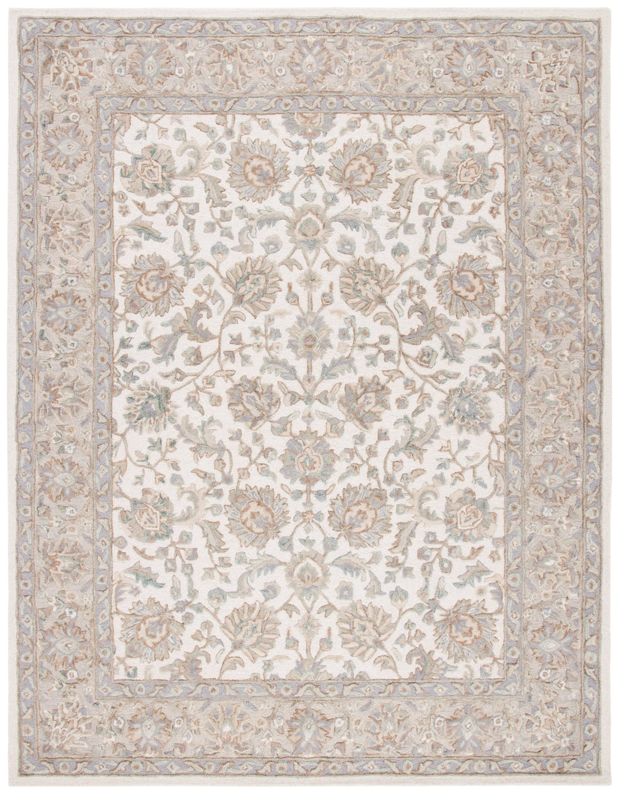 Safavieh Glamour Glm628A Ivory/Grey Rugs - Safavieh - glm628a - 2