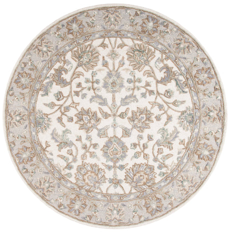 Safavieh Glamour Glm628A Ivory/Grey Rugs - Safavieh - glm628a - 6r