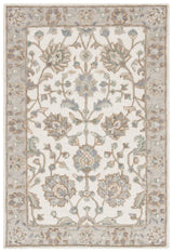 Safavieh Glamour Glm628A Ivory/Grey Rugs - Safavieh - glm628a - 6r
