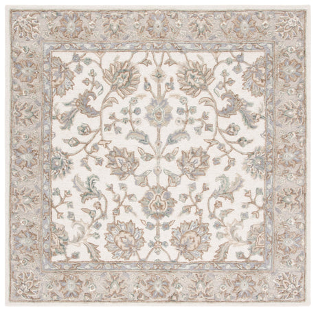 Safavieh Glamour Glm628A Ivory/Grey Rugs - Safavieh - glm628a - 6sq