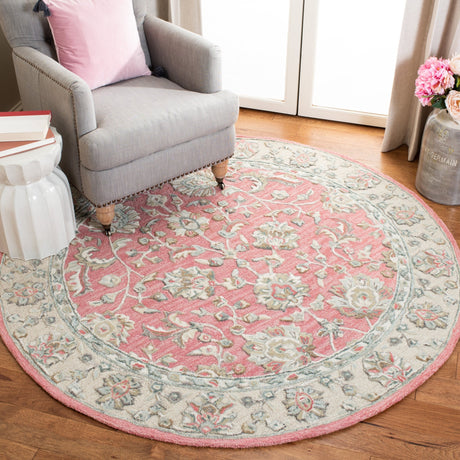 Safavieh Glamour Glm628U Pink/Beige Rugs - Safavieh - glm628u - 6r