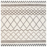 Safavieh Glamour Glm634A Ivory/Grey Rugs - Safavieh - glm634a - 6sq