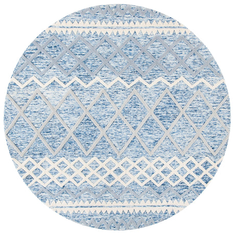 Safavieh Glamour Glm634M Blue/Ivory Rugs - Safavieh - glm634m - 6r