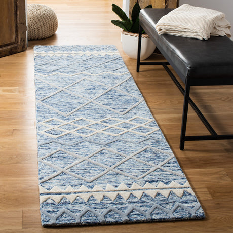 Safavieh Glamour Glm634M Blue/Ivory Rugs - Safavieh - glm634m - 6r