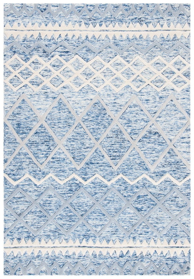 Safavieh Glamour Glm634M Blue/Ivory Rugs - Safavieh - glm634m - 6r