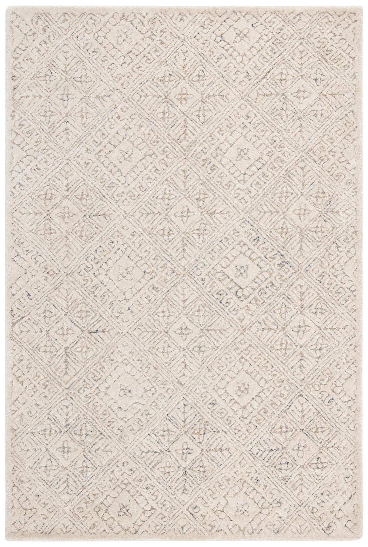 Safavieh Glamour Glm660A Ivory/Beige Rugs - Safavieh - glm660a - 6r