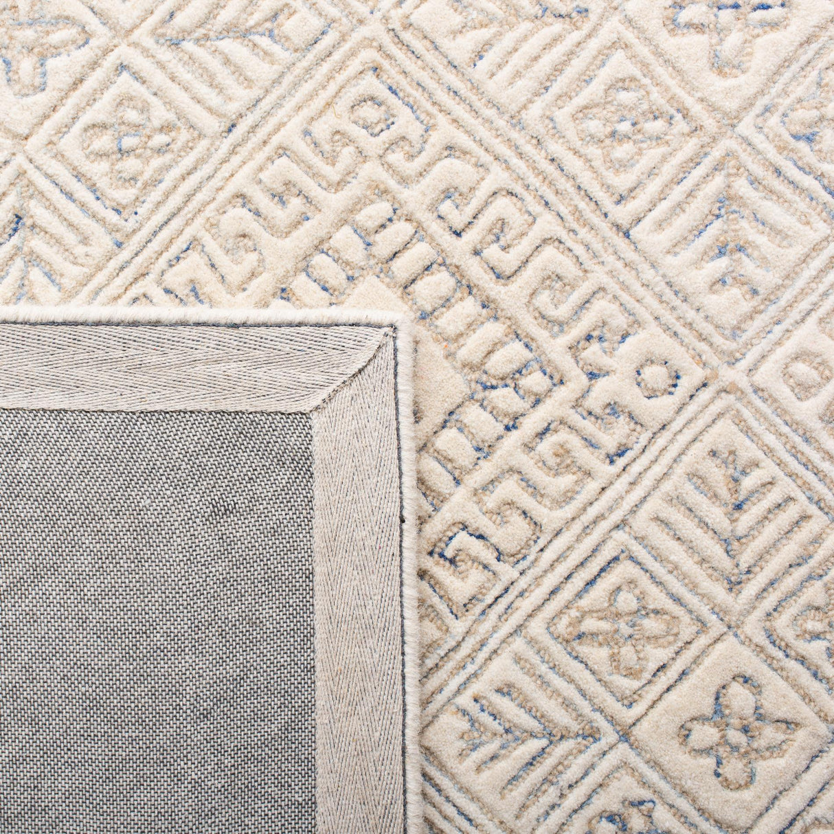 Safavieh Glamour Glm660A Ivory/Beige Rugs - Safavieh - glm660a - 6r
