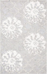 Safavieh Glamour Glm662F Silver/Ivory Rugs - Safavieh - glm662f - 4