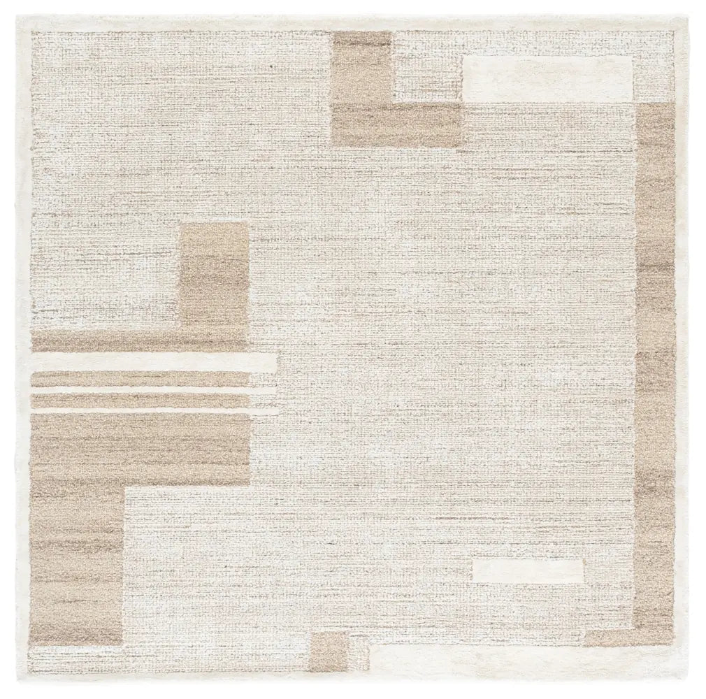 Safavieh Glamour 6'-0" x 6'-0" Rug in Ivory / Beige