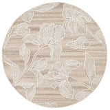 Safavieh Glamour 6'-0" x 6'-0" Rug in Beige / Ivory