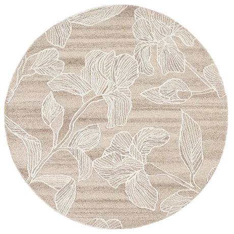 Safavieh Glamour 6'-0" x 6'-0" Rug in Beige / Ivory