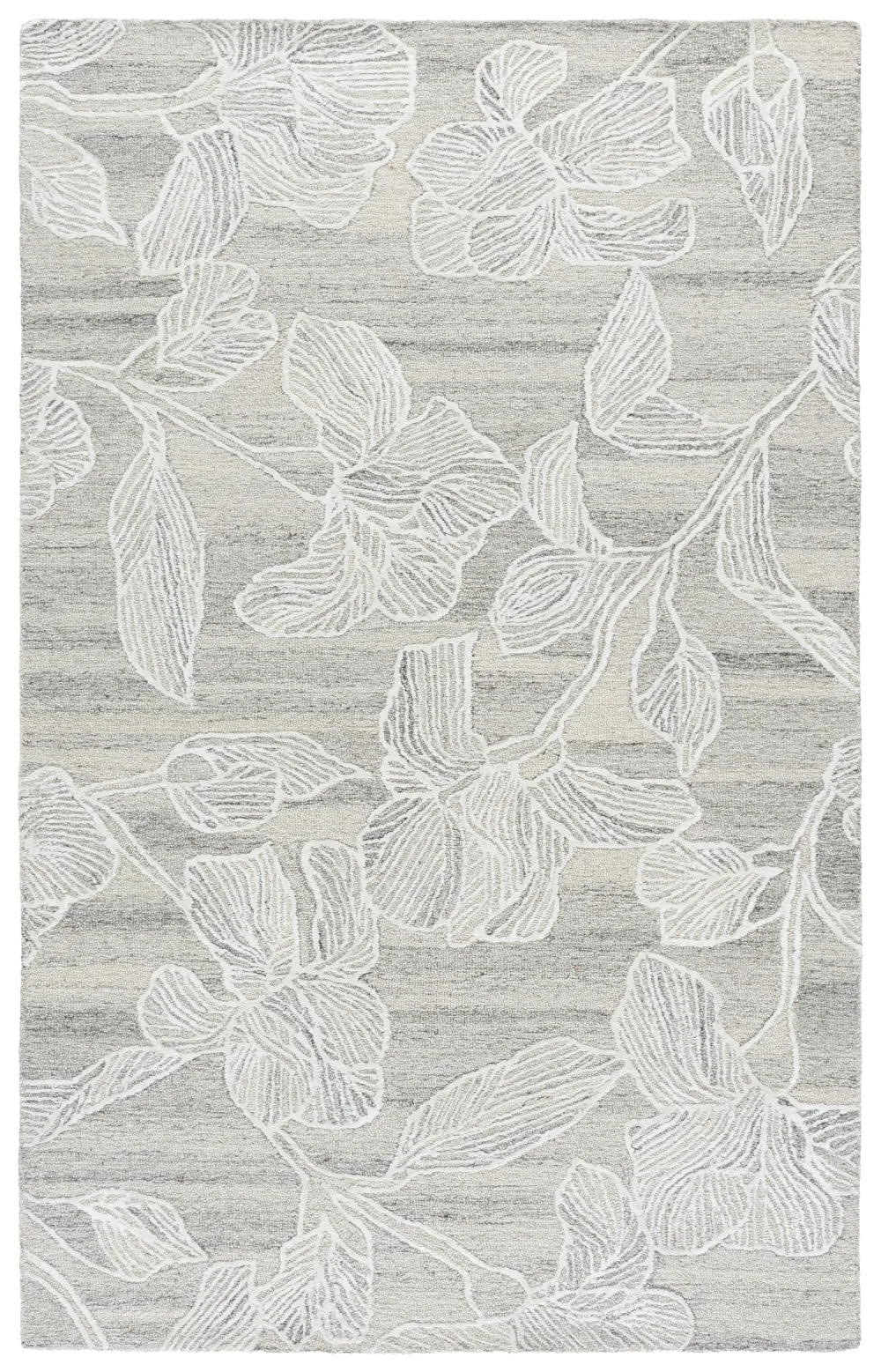 Safavieh Glamour 5'-0" x 8'-0" Rug in Grey / Ivory