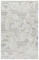 Safavieh Glamour 5'-0" x 8'-0" Rug in Grey / Ivory
