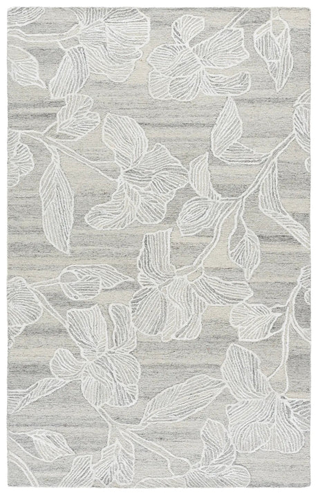 Safavieh Glamour 5'-0" x 8'-0" Rug in Grey / Ivory