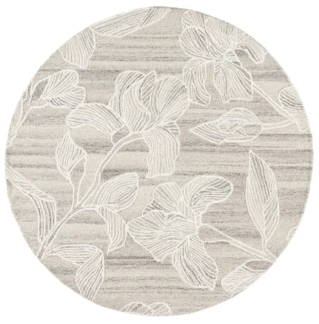Safavieh Glamour 6'-0" x 6'-0" Rug in Grey / Ivory