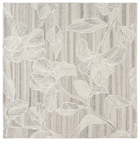 Safavieh Glamour 6'-0" x 6'-0" Rug in Grey / Ivory