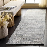 Safavieh Glamour 2'-3" x 8'-0" Rug in Silver / Ivory