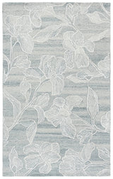 Safavieh Glamour 5'-0" x 8'-0" Rug in Silver / Ivory