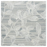 Safavieh Glamour 6'-0" x 6'-0" Rug in Silver / Ivory