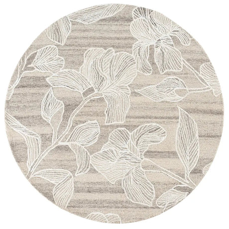 Safavieh Glamour 6'-0" x 6'-0" Rug in Light Brown / Ivory