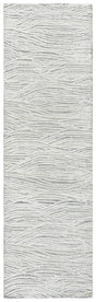 Safavieh Glamour 2'-3" x 8'-0" Rug in Silver / Ivory