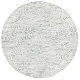 Safavieh Glamour 6'-0" x 6'-0" Rug in Silver / Ivory