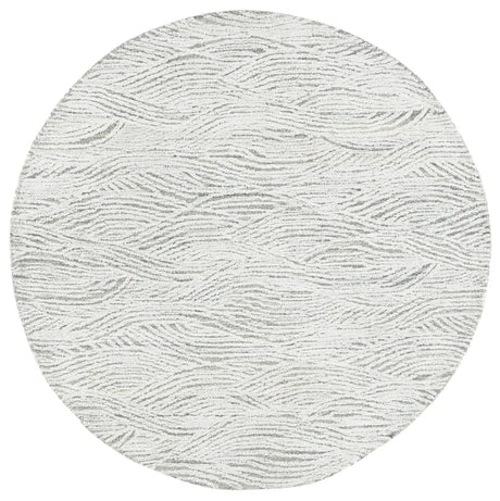 Safavieh Glamour 6'-0" x 6'-0" Rug in Silver / Ivory