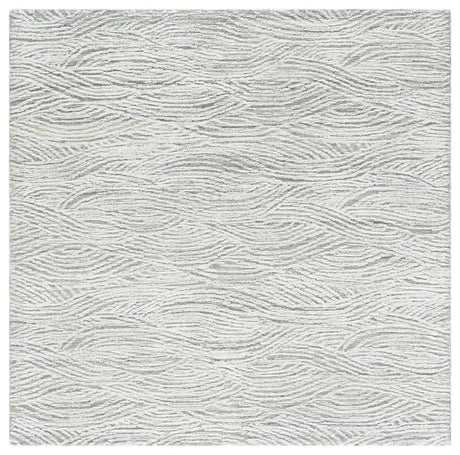 Safavieh Glamour 6'-0" x 6'-0" Rug in Silver / Ivory