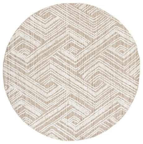 Safavieh Glamour 6'-0" x 6'-0" Rug in Beige / Ivory