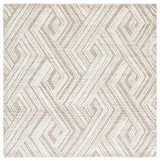 Safavieh Glamour 6'-0" x 6'-0" Rug in Beige / Ivory